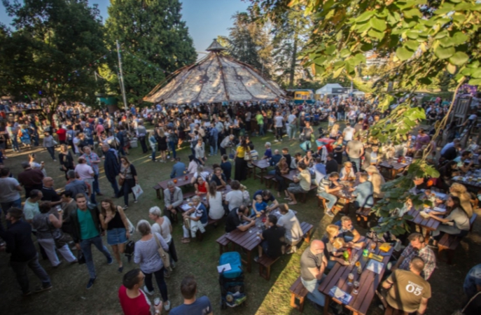 Gezellig bierfestival